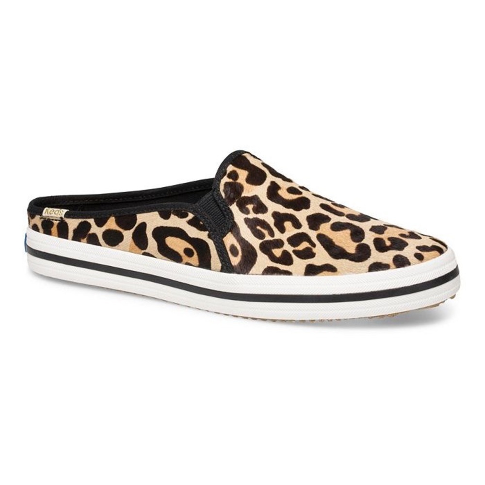 NWT! Keds x Kate Spade Leopard Mule